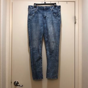 Acid wash American Eagle jeans